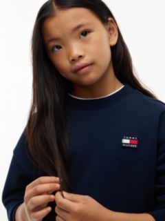 Kids' Classic Flag Logo Sweatshirt — Dark Night Navy 6