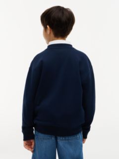 Kids' Classic Flag Logo Sweatshirt — Dark Night Navy 7