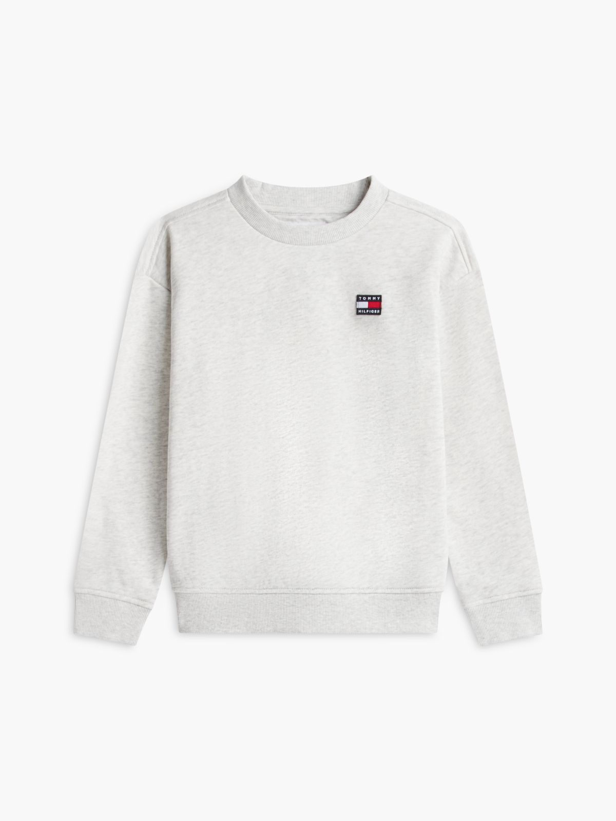 Kids' Classic Flag Logo Sweatshirt — Heather Grey