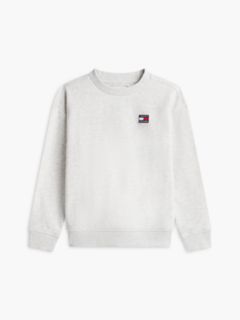 Kids' Classic Flag Logo Sweatshirt — Heather Grey 9