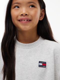 Kids' Classic Flag Logo Sweatshirt — Heather Grey 6