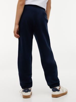 Детские брюки Tommy Hilfiger Classic Badge Logo Sweatpant, цвет: Тёмный ночной тёмно-синий — фото 7
