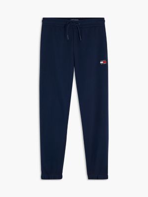 Детские брюки Tommy Hilfiger Classic Badge Logo Sweatpant, цвет: Тёмный ночной тёмно-синий — фото 8