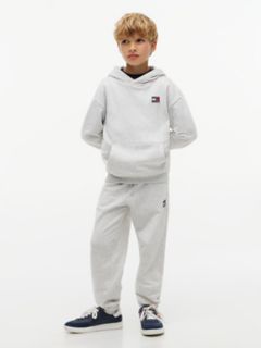 Kids' Classic Badge Logo Sweatpant — Heather Grey 3