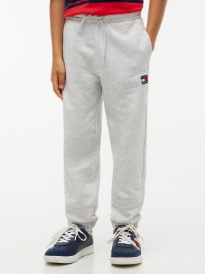 Kids' Classic Badge Logo Sweatpant, Heather Grey