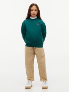 Kids' Classic Flag Logo Sweatshirt — Rural Green 4