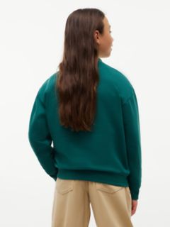 Kids' Classic Flag Logo Sweatshirt — Rural Green 8