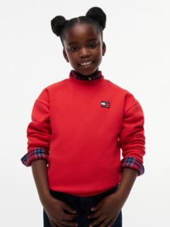 Kids' Classic Flag Logo Sweatshirt — Red Glare 2