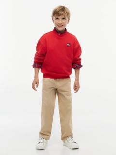 Kids' Classic Flag Logo Sweatshirt — Red Glare 3