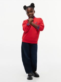 Kids' Classic Flag Logo Sweatshirt — Red Glare 4