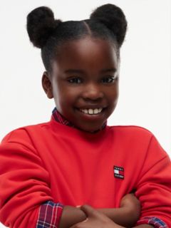 Kids' Classic Flag Logo Sweatshirt — Red Glare 6