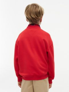 Kids' Classic Flag Logo Sweatshirt — Red Glare 7