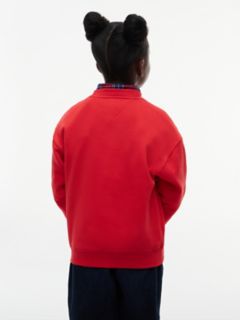Kids' Classic Flag Logo Sweatshirt — Red Glare 8