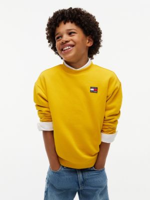 Kids' Classic Flag Logo Sweatshirt, Countryside Yellow