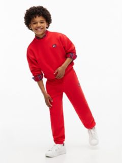 Kids' Classic Badge Logo Sweatpant — Red Glare 3