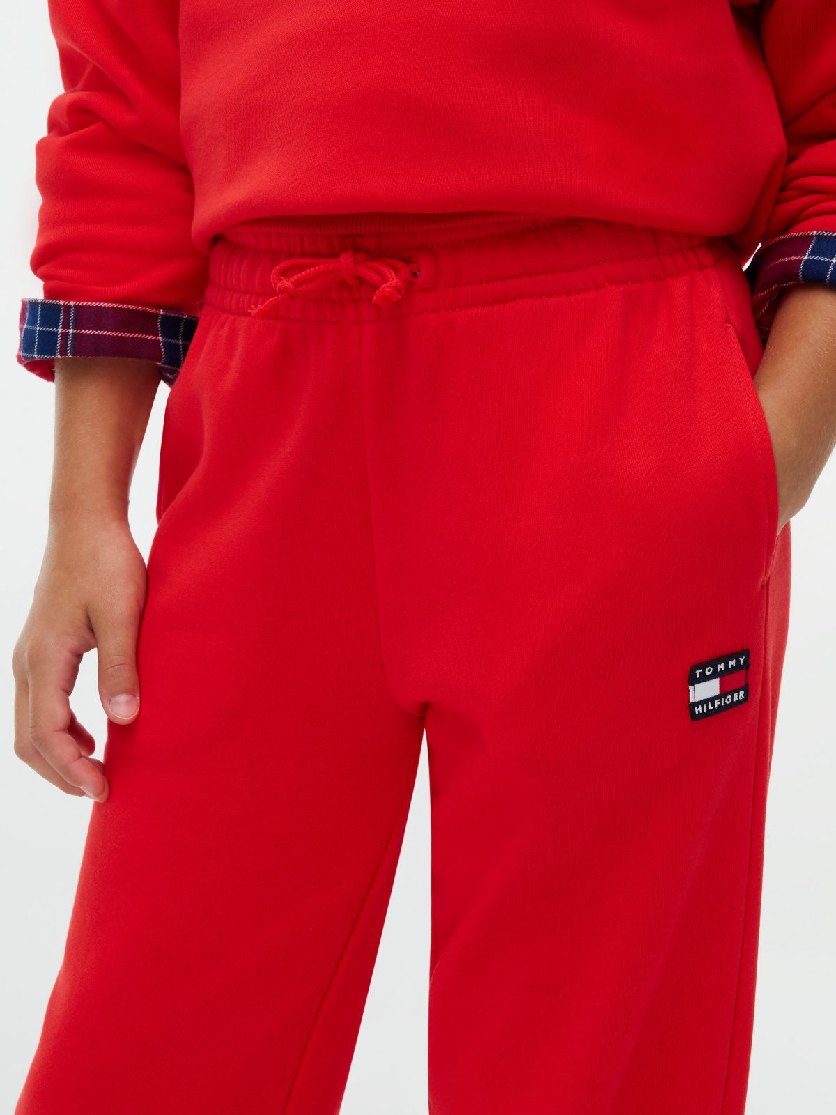 Kids' Classic Badge Logo Sweatpant — Red Glare