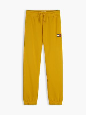 Детские брюки Tommy Hilfiger Classic Badge Logo Sweatpant, цвет: Жёлтый — фото 8