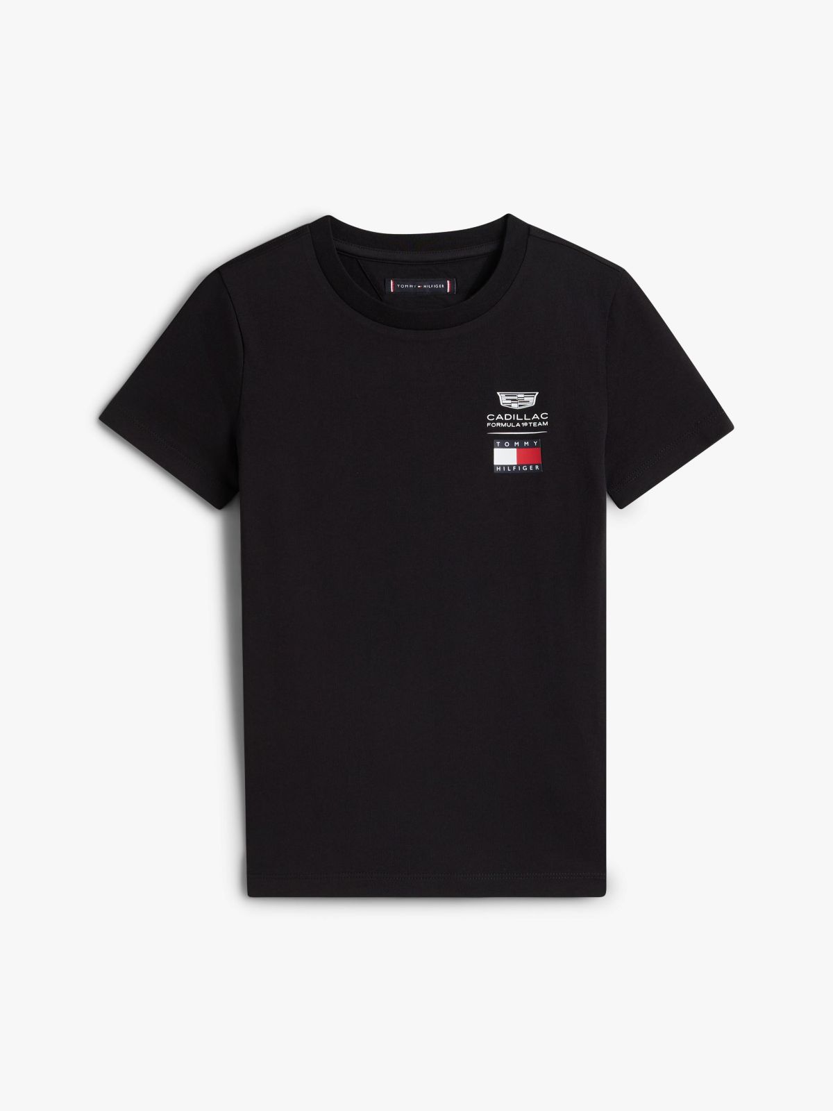 Kids' Tommy x Cadillac F1® Team Logo T-Shirt — Black