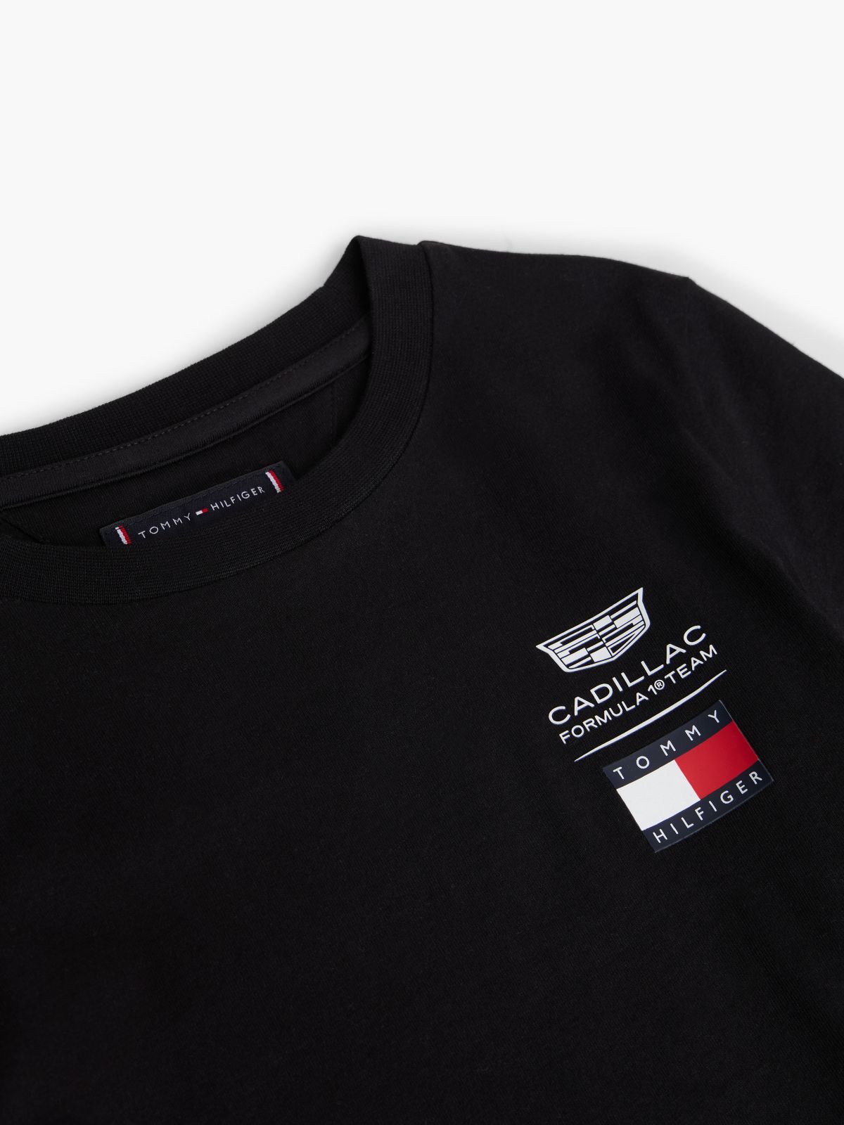 Kids' Tommy x Cadillac F1® Team Logo T-Shirt — Black