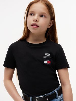 Детские футболки Tommy Hilfiger Kids' Tommy x Cadillac F1® Team Logo T-Shirt — фото 4