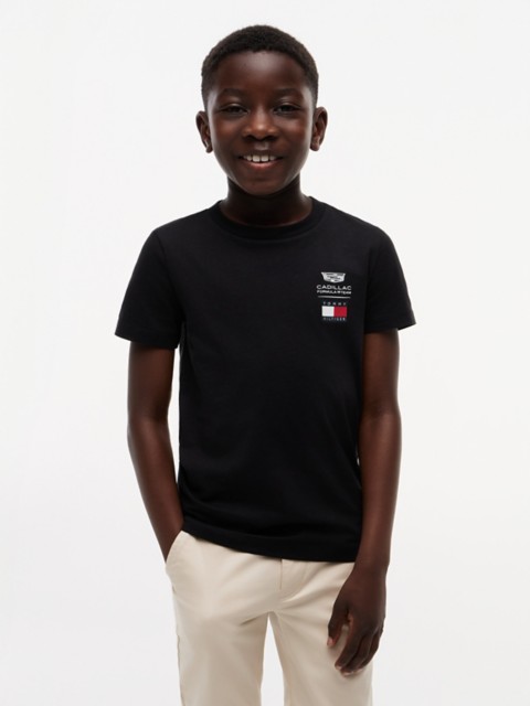 Детские футболки Tommy Hilfiger Kids' Tommy x Cadillac F1® Team Logo T-Shirt