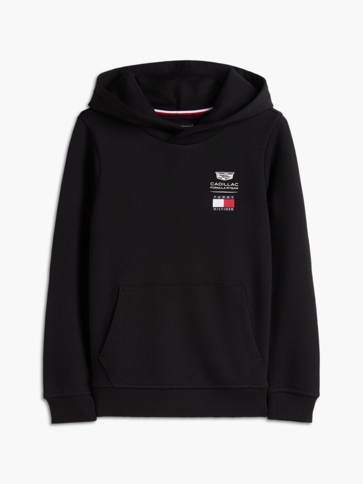 Kids' Tommy x Cadillac F1® Team Logo Hoodie — Black