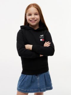 Kids' Tommy x Cadillac F1® Team Logo Hoodie — Black 2
