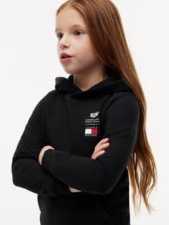 Kids' Tommy x Cadillac F1® Team Logo Hoodie — Black 4