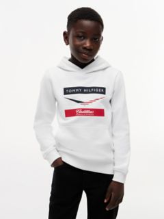 Kids' Tommy x Cadillac F1® Team Chevron Hoodie — White 1