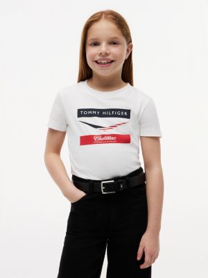 Детские футболки Tommy Hilfiger Kids' Tommy x Cadillac F1® Team Chevron T-Shirt — фото 2