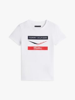 Kids' Tommy x Cadillac F1® Team Chevron T-Shirt — White 9