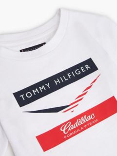 Kids' Tommy x Cadillac F1® Team Chevron T-Shirt — White 11