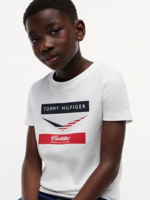 Детские футболки Tommy Hilfiger Kids' Tommy x Cadillac F1® Team Chevron T-Shirt — фото 3