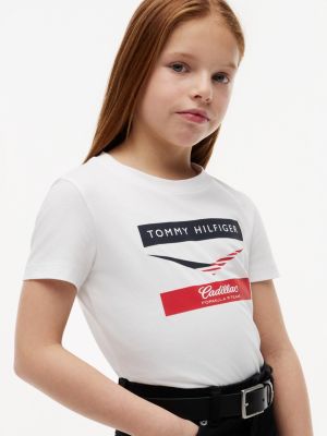 Детские футболки Tommy Hilfiger Kids' Tommy x Cadillac F1® Team Chevron T-Shirt — фото 4