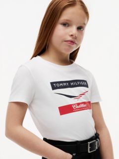 Kids' Tommy x Cadillac F1® Team Chevron T-Shirt — White 4