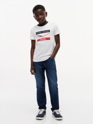 Детские футболки Tommy Hilfiger Kids' Tommy x Cadillac F1® Team Chevron T-Shirt — фото 5