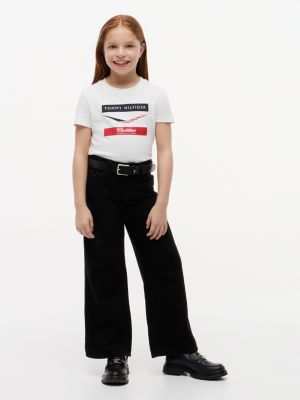 Детские футболки Tommy Hilfiger Kids' Tommy x Cadillac F1® Team Chevron T-Shirt — фото 6