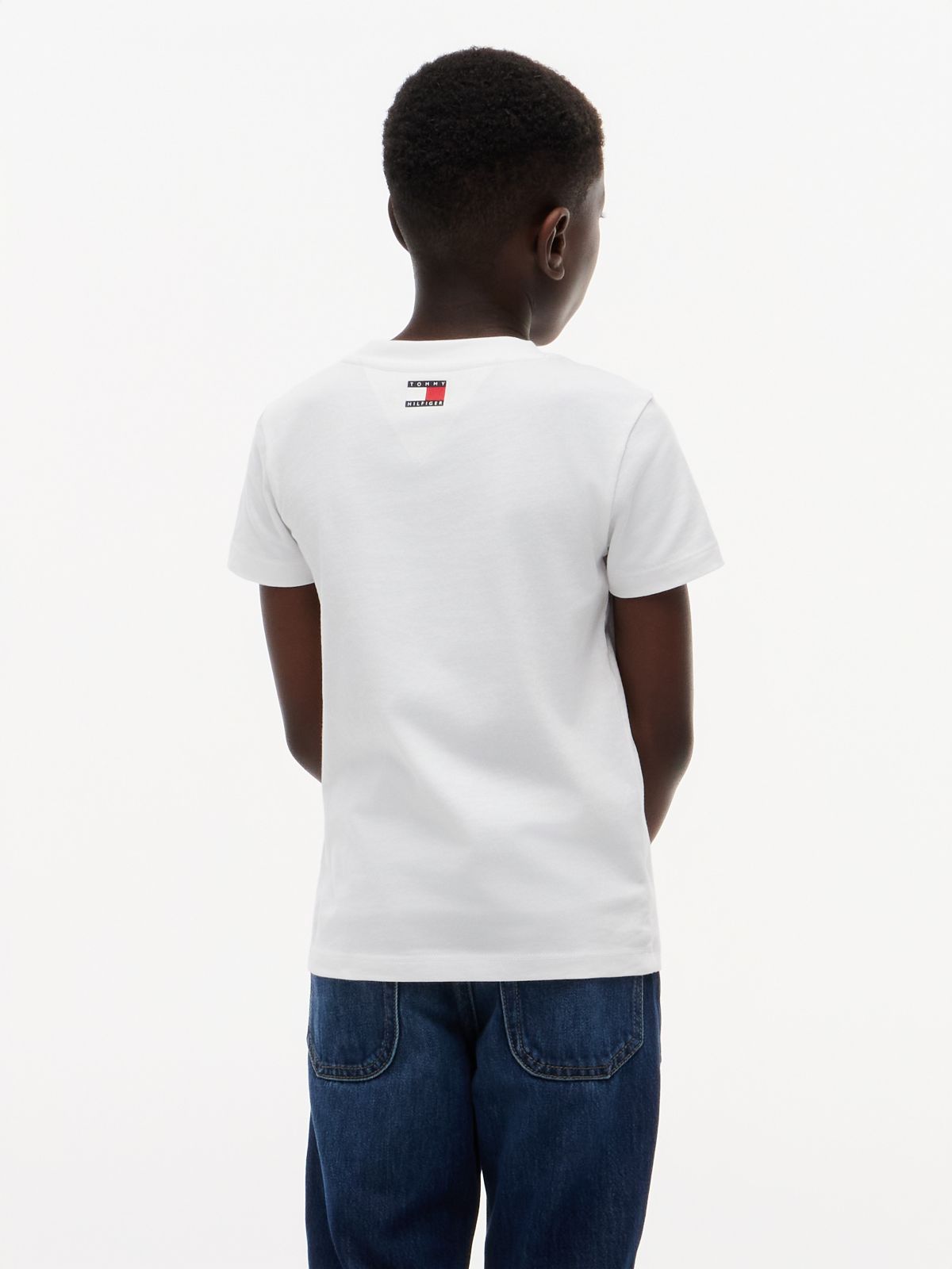 Kids' Tommy x Cadillac F1® Team Chevron T-Shirt — White