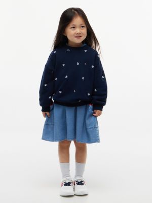 Детские худи Tommy Hilfiger Kids' Tommy Logo Crewneck Sweatshirt — фото 2
