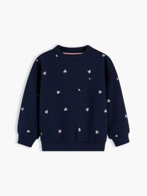 Детские худи Tommy Hilfiger Kids' Tommy Logo Crewneck Sweatshirt — фото 5