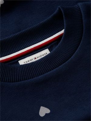 Детские худи Tommy Hilfiger Kids' Tommy Logo Crewneck Sweatshirt — фото 6