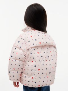Kids' Packable Puffer Jacket — Whimsy Pink 3