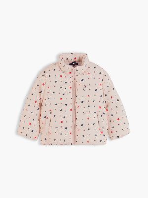 Детская куртка Tommy Hilfiger Packable Puffer, цвет: Розовый — фото 6