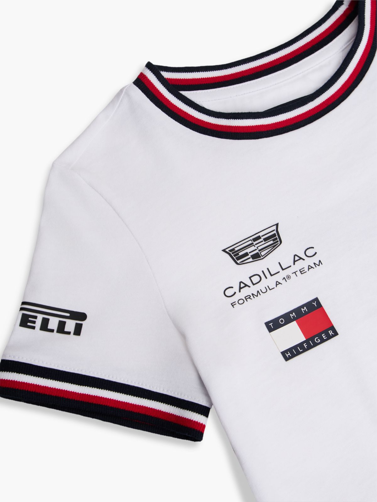 Kids' Tommy x Cadillac F1® Team Replica T-Shirt — White