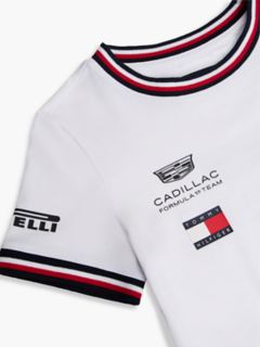 Kids' Tommy x Cadillac F1® Team Replica T-Shirt — White 11