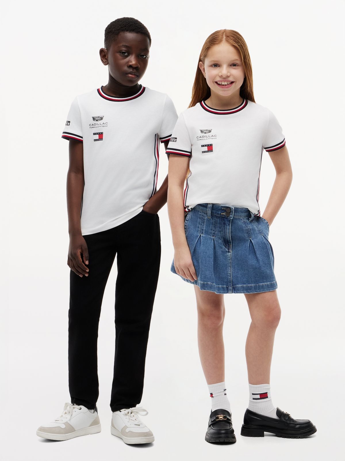 Kids' Tommy x Cadillac F1® Team Replica T-Shirt — White