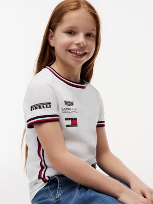 Детские футболки Tommy Hilfiger Kids' Tommy x Cadillac F1® Team Replica T-Shirt — фото 4