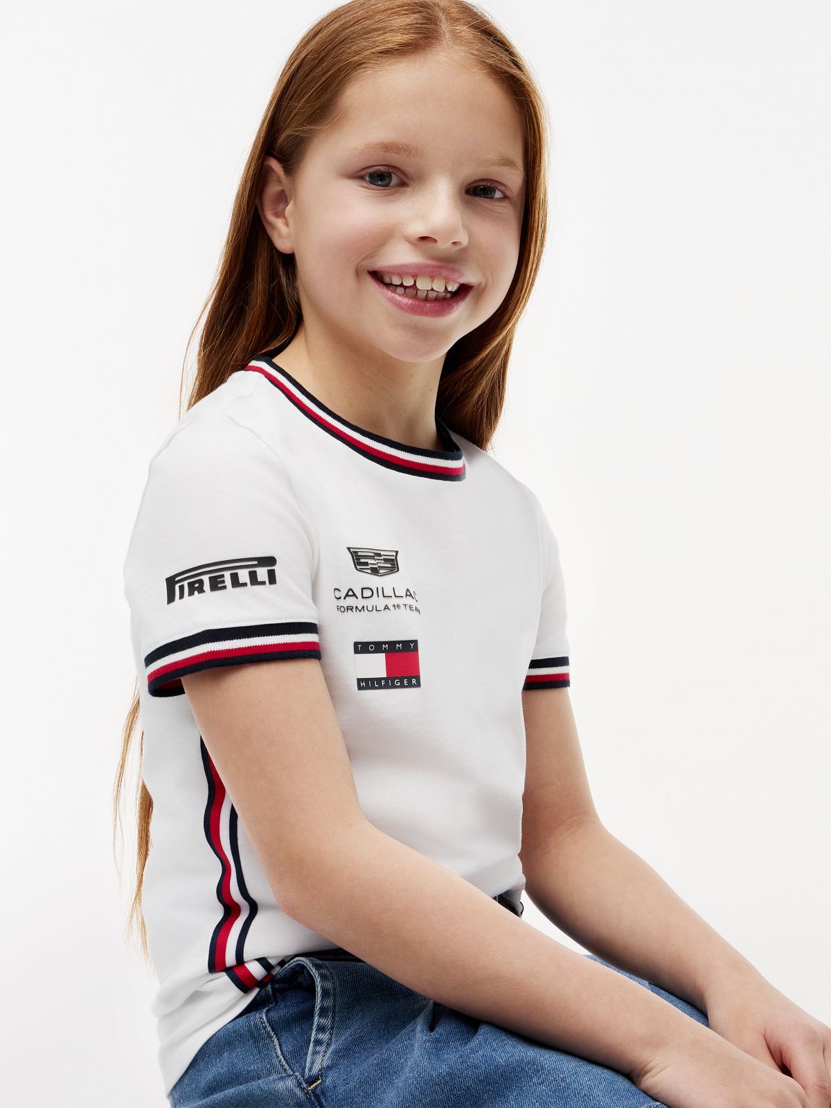 Kids' Tommy x Cadillac F1® Team Replica T-Shirt — White