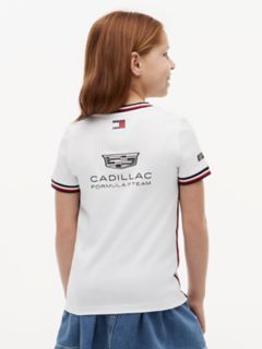 Kids' Tommy x Cadillac F1® Team Replica T-Shirt — White 8
