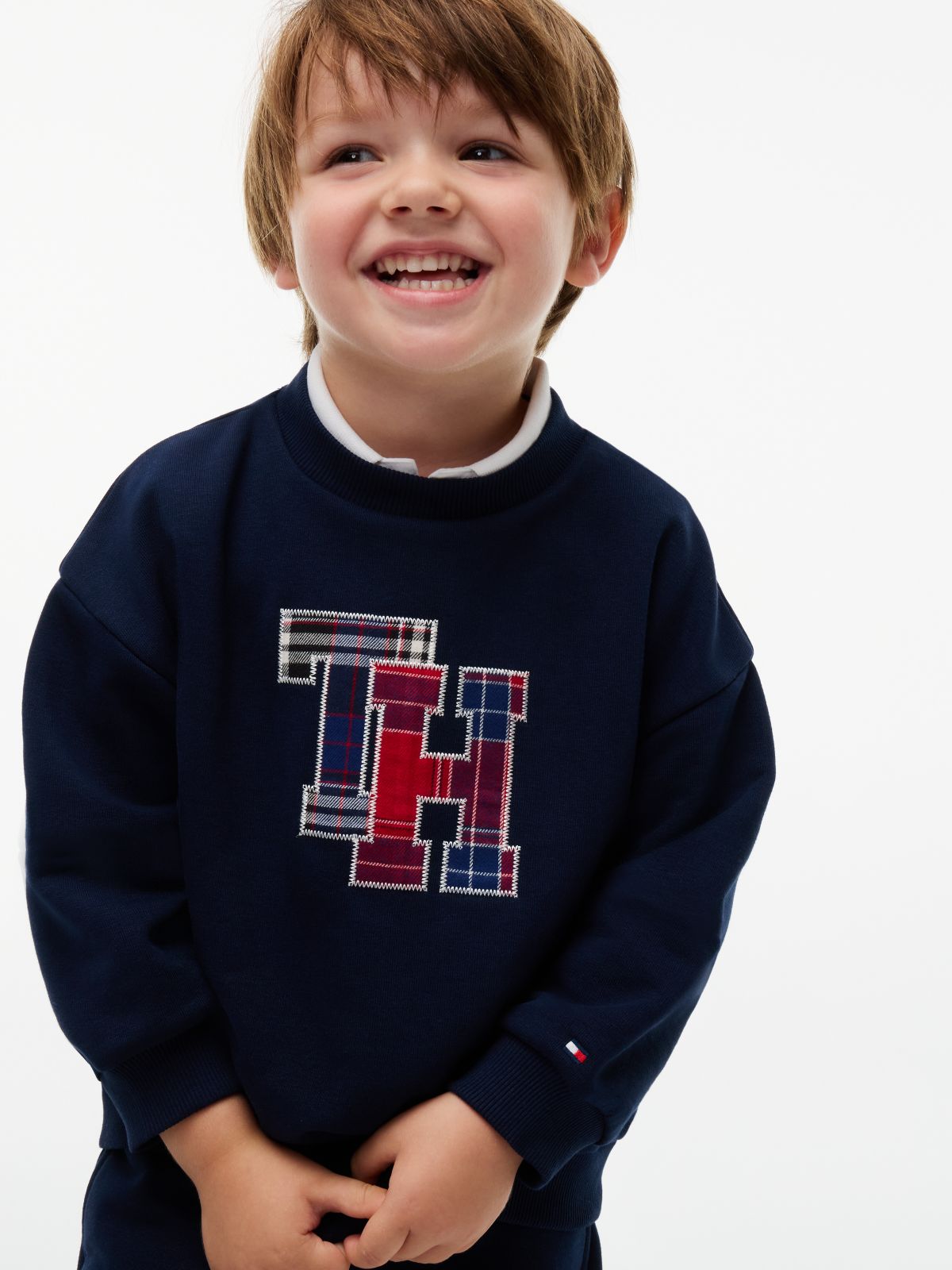 Kids' Sweatshirt & Sweatpant Set — Dark Blue